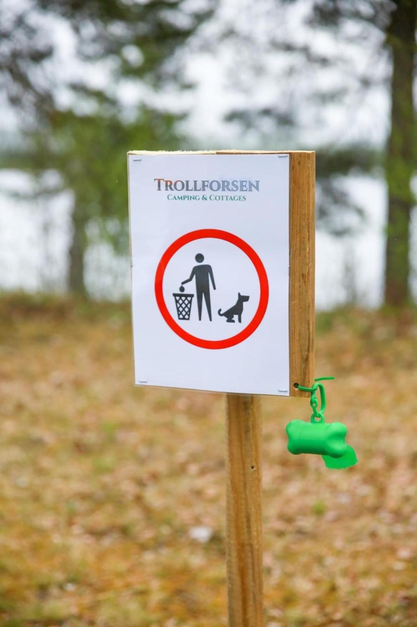 Trollforsen Camping & Cottages Gargnas ภายนอก รูปภาพ